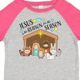 thumbnail image 4 of Inktastic Jesus is the Reason for the Season Christmas Nativity Boys or Girls Toddler T-Shirt, 4 of 5
