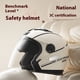 thumbnail image 5 of 2024 Nuevo casco de motocicleta para coche eléctrico, casco de seguridad para hombres y mujeres, batería para coche, cuatro estaciones, universal, antivaho, doble lente, 5 of 5