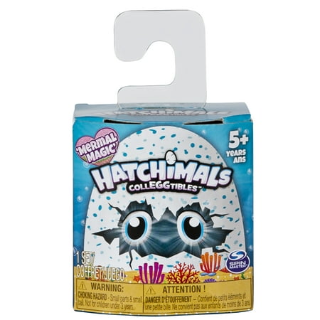 Hatchimals CollEGGtibles, Mermal Magic 1 Pack with a Season 5 Hatchimal, for Kids Aged 5 and Up (Styles May