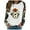 Coffee [Halloween Shirts for Women Clearance], variant on Halloween Sweatshirt for Women Funny Spooky Season Sweaters Ghost Witches Graphic Fall Outfits for Women Crewneck Pullover Tops Women's Clothing Light Blue, S