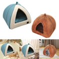 thumbnail image 1 of 2pcs Winter Pet Bed Nest Pet Tent with Mat Bed for Hedgehog StyleA Yinane Cama nido, 1 of 8