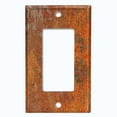 thumbnail image 6 of Metal Light Switch Plate Outlet Cover Image of Rusted Metal MET001, 6 of 14
