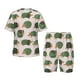 thumbnail image 1 of Balery Cute Armadillo Conjunto de Pijama Infantil de Manga Corta con Estampado – Ropa de Dormir de Algodón Suave-3X-Large, 1 of 6