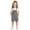 Black, variant on Kids Striped Short Overalls Adjustable Strap Romper with Front Pocket Casual Striped Playsuit for Boys & Girls Red Size 12-13 Years