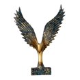 thumbnail image 4 of Escultura de estatua de ala extendida de resina, adorno Feng Shui, Decoración de mesa decorativa, Artesanías hechas a mano para estantería de, 4 of 10