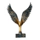 thumbnail image 3 of Estatua de ala extendida de resina, escultura, decoración de mesa, artesanías decorativas hechas a mano para estanterías ligeras, 3 of 9