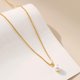 thumbnail image 5 of Collar Dodder Gold Pearl chapado en oro de 14 quilates para mujer, 5 of 7