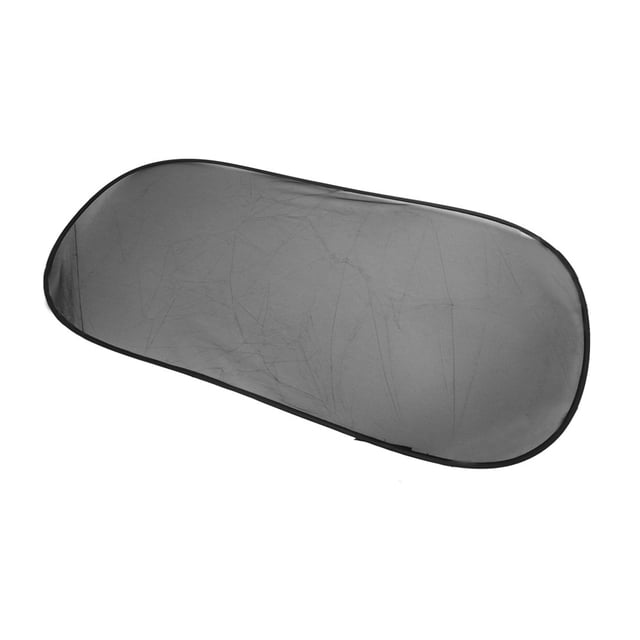 99x50cm Coche Negro Parasol de Luna Trasera Escudo Protector Solar Anti-UV 4 Ventosas