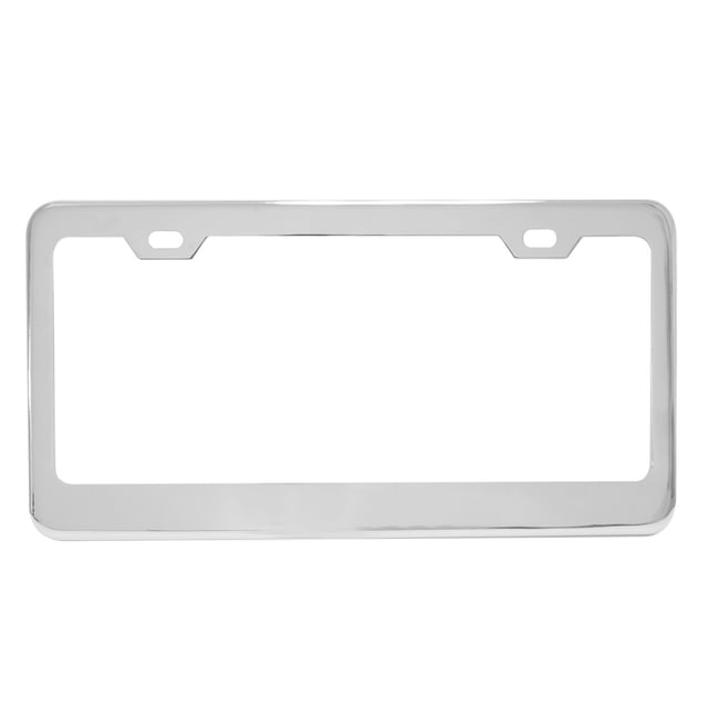 Cadre de Plaque d'Immatriculation en Acier Inoxydable GG Grand General 60445 avec 2 Trous