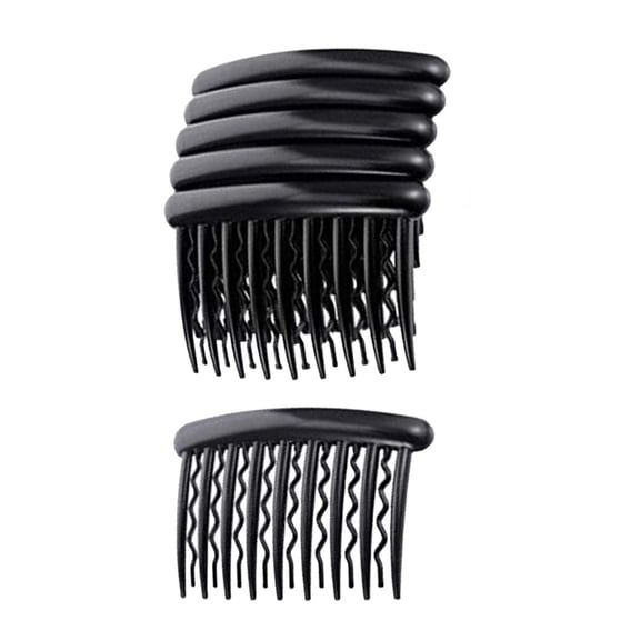 LHWEN 6PCS Vintage Hair Side Comb 21 Teeth Hair Comb Hair Accessories for Women Lightweight Plastic Hair Clip Combs Ideal Gift for Friends Family Create Stylish Hairdos and Fashionable Hair Styling
