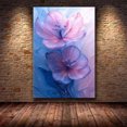 thumbnail image 4 of Mudket Framed,Canvas Wall Art,Ready to Hang,Abstract Floral Canvas Print,Modern Botanical Wall Decor,Colorful Flower Wall Art, for Bedroom Living Room Bathroom Office Decor - 12"L x 8"W, 4 of 10