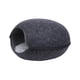 thumbnail image 5 of Cama cueva para gatos de fieltro Salvador con Boca de pescado Gris oscuro, 5 of 10