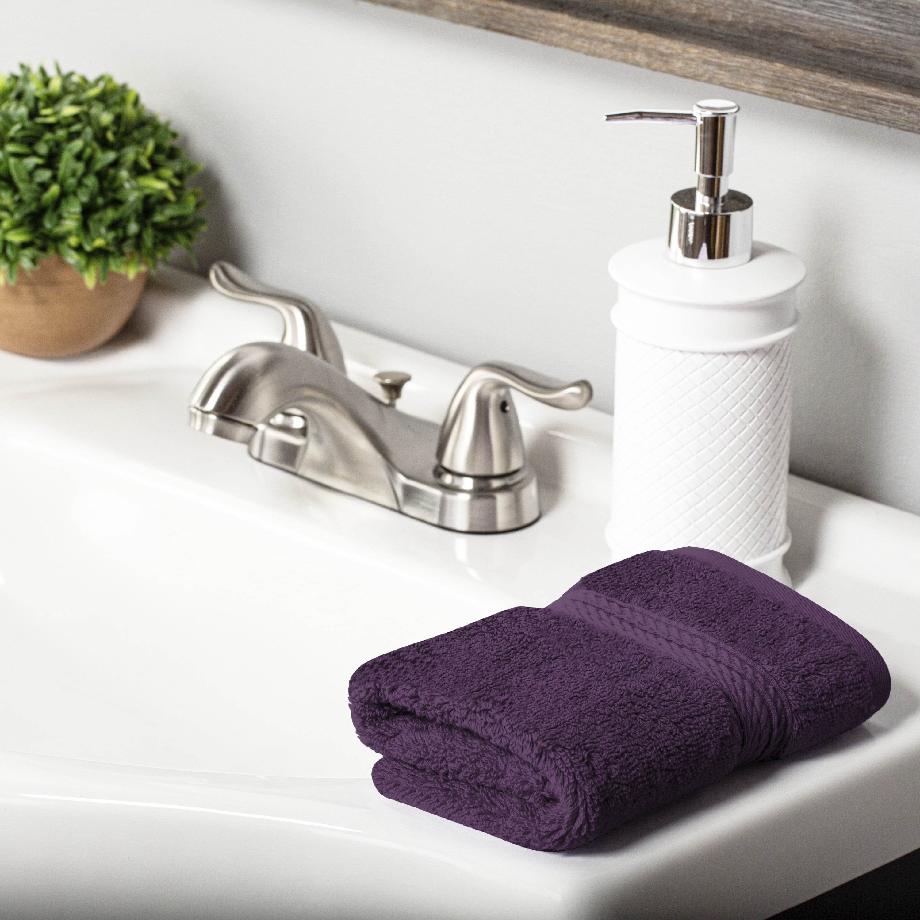 BNM Egyptian Cotton Heavyweight 10 Piece Bath Towel Set