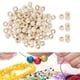 thumbnail image 4 of Cuentas De Agujero Redondo, 100 Piezas De Cuentas De Madera Para Decoración De Ropa Para Pulsera Para Collar Para Atrapasueños YLSHRF Ball Spacer, 4 of 8