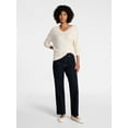 thumbnail image 5 of Time and Tru Women's V Neck Sweater, Lightweight, Sizes XS-XXXL, 5 of 7