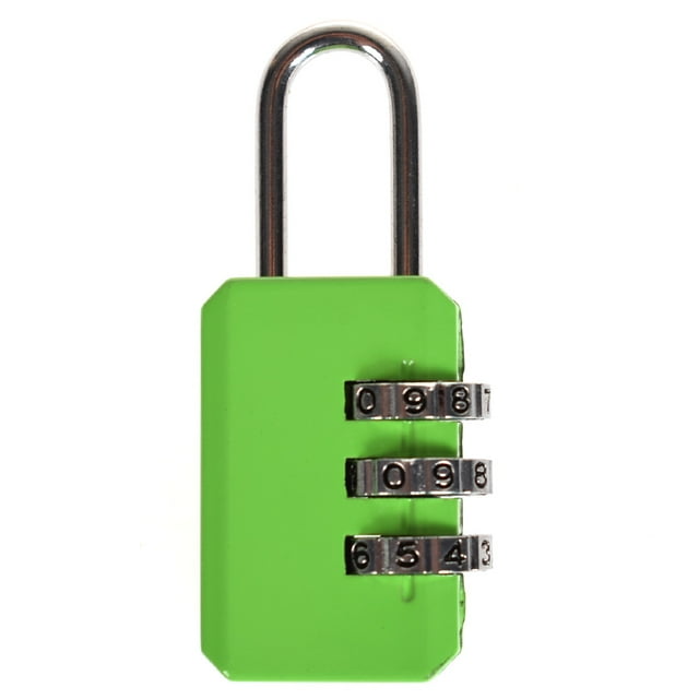 High Quality Small Chic Padlock Practical Suitcase Luggage Security Password Lock 3 Digit Combination Travel Accessories 2