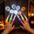 thumbnail image 6 of Halloween Finger Lights, 24Pcs LED Projector Ring Light Set, Halloween Countdown Party Favors for Kids Trick or Treat Goodie Bag Stuffers, 6 of 9