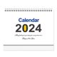 thumbnail image 1 of Calendario de escritorio pequeño 2024, calendario de escritorio con tapa de pie de enero de 2024 a diciembre de 2024 Calendario de escritorio mensual con encuadernación con doble alambre para la, 1 of 7
