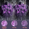 thumbnail image 3 of AGCAN 2 Pack Hanging Skeleton Decorations, Hanging Light Ghost, Articulated Arms with Hanging Ropes, Scary Halloween Haunted House Prop for Indoor Outdoor Yard Porch, 3 of 7
