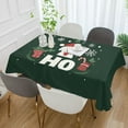 thumbnail image 2 of Yayeee Tablecloths 54" x 54" Rectangle Wrinkle Resistant Party Table Cover, Christmas Dog, 2 of 8
