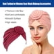 thumbnail image 3 of Turbante nudo Jumpingount Estilo étnico para Mujeres color Negro, 3 of 6