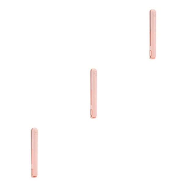 Moyic Rizador de pelo de calentamiento rápido, peinado profesional, fácil de suavizar, alisado de hierro de aleación MF004 rosa Type1 NO1