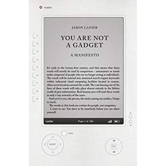 Pre-Owned You Are Not a Gadget : A Manifesto (Hardcover) 9781846143410