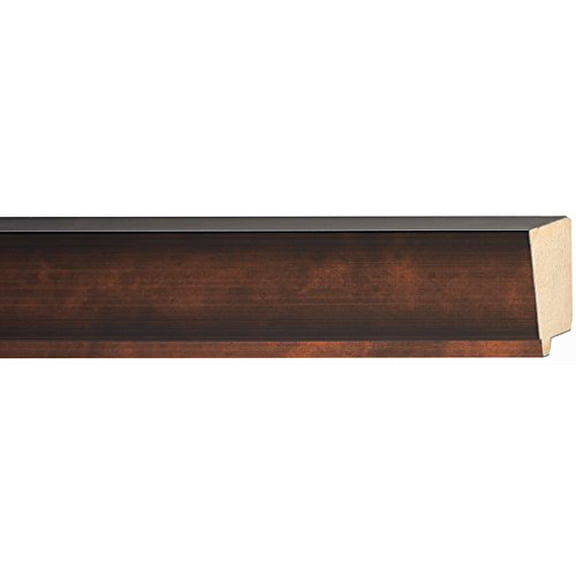 Picture Frame Moulding (Wood) 100Ft Bundle - Traditional Bronze Finish - 2.5" Width - 7/16" Rabbet
