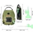 thumbnail image 4 of 20l Solar Shower Bags Portable Large Capacity Water Storage Bags For Outdoor Camping Hiking Camping, 4 of 9