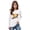 A White, variant on Piuwrlz Girls Long Sleeve T-Shirt Kids Cotton Shirts Printed T Shirt Tops Navy Size 4 Years