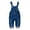 Blue, variant on REDARER Toddler Denim Overalls, Adjustable Straps & Ankle Casual Jumpsuit for Boys & Girls Outdoor Daily Wear,6-12 Months