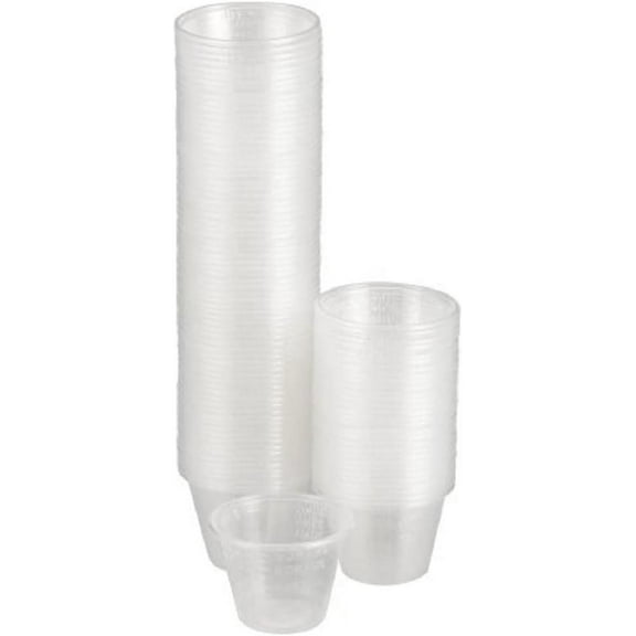 McKesson 16-9505 Graduated Medicine Cup 1 oz. (Pack of 100)