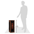 thumbnail image 5 of Duraflame 5HM8000-O142 Portable Electric Infrared Quartz Oscillating Tower Heater, Oak, 5 of 6