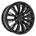 thumbnail image 3 of OE Wheels CA93 22 Inch Rim Fits Escalade-V Series Style 6x139.7 22x9 Gloss Black - Hollander 4869 (1), 3 of 5