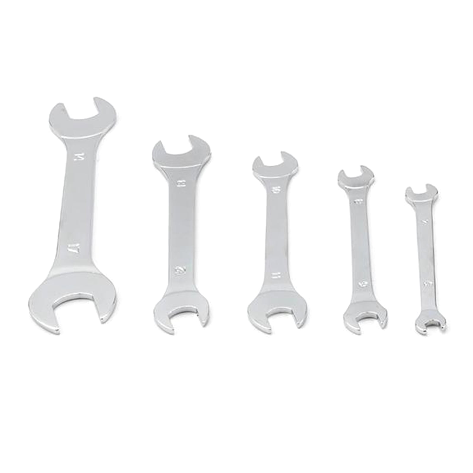 5 Pieces/set SuperThin Open End Wrench Set Metric 4/4.5/5/5.5/6/7mm