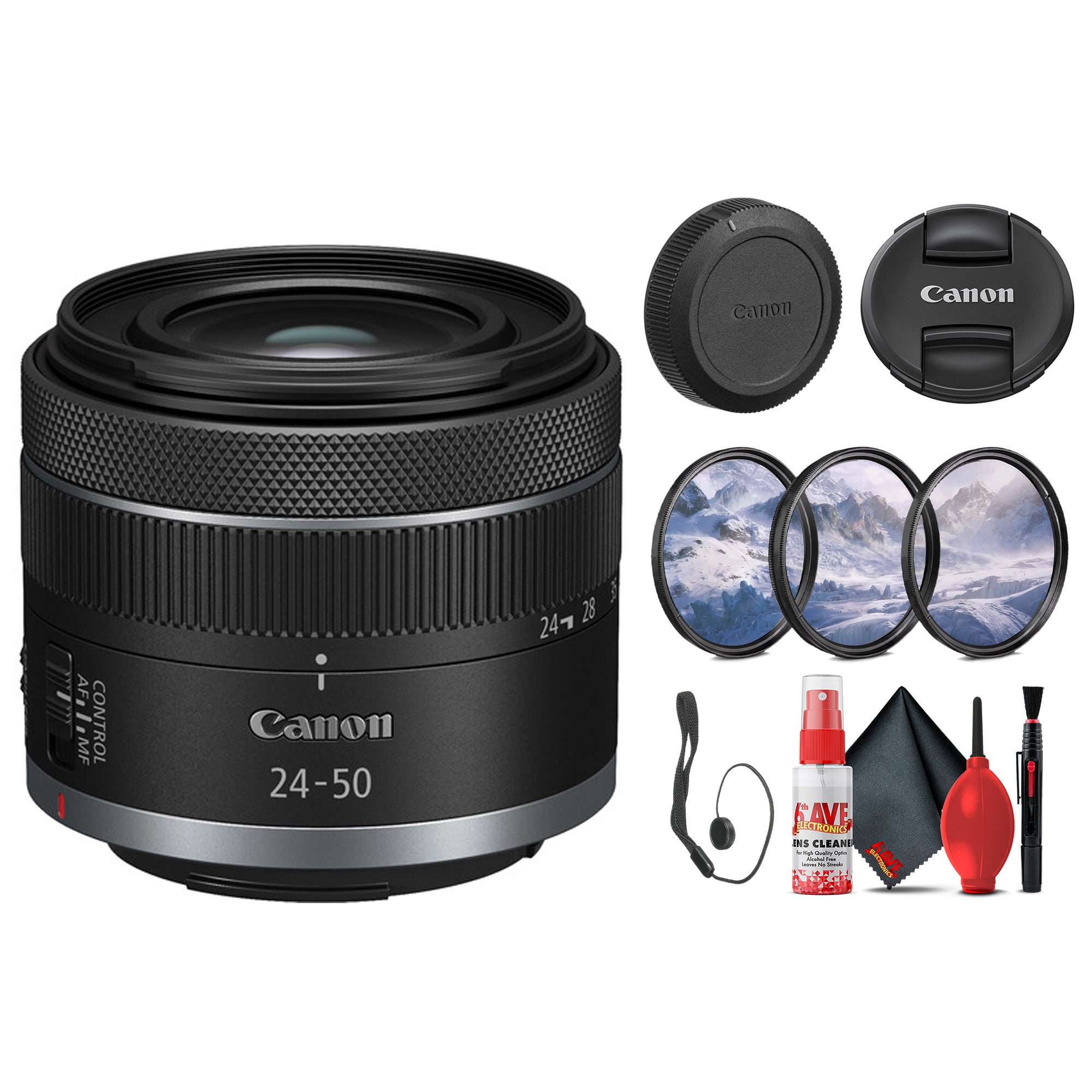 Canon RF-S55-210mm F5-7.1 IS STM Lens, Telephoto Zoom, Compact