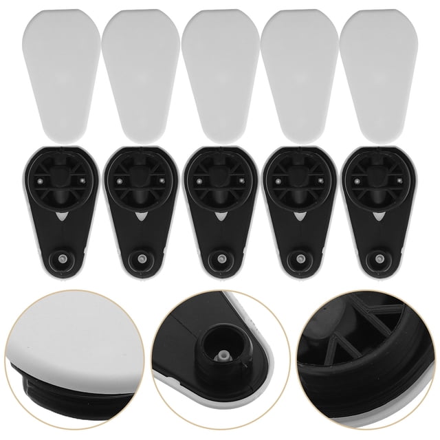 TABLZONE 10 Sets Furniture Corner Connectors White PP Durability Improvement For Home Furniture Setup