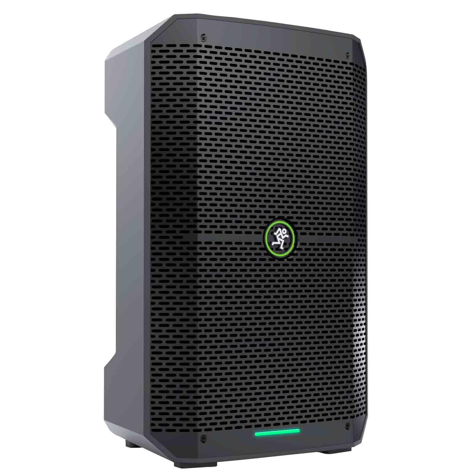 (2) Mackie Thump GO 8" Portable Battery-Powered Loudspeakers with Tripod Speaker Stands Package