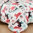 thumbnail image 6 of Chezmoi Collection 4-Piece Kids Cartoon Cats Microfiber Comforter Set, Full/Queen, 6 of 8