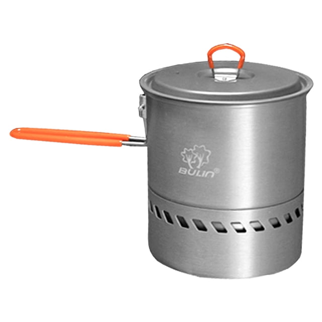 1.5/2.1L Camping Traveling Hiking Heat Collection Pot Cooking Tableware