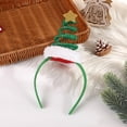thumbnail image 3 of Diadema de gorro navideño, accesorios para el cabello de elfo para primavera, diadema de gorro navideño, tocado para niños, adultos, accesorios para disfraces de elfo, 3 of 6