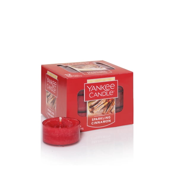 Yankee Candle Sparkling Cinnamon 1100955 Tea Lights Box of 12