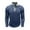 Cowboy Blue, variant on Mens 1/4 Zip Up Sweatshirts Lightweight Stand Collar Long Sleeve Dress Shirts Athletic Sports Pullover Tops