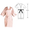 thumbnail image 2 of Salon Client Gown Robes Hair Salon Cape Hair Cutting Smock Spa Cloth Spa Working Cloth -Gold, 2 of 5