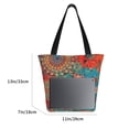 thumbnail image 3 of Bingfone Mandala Colorful 1 Women Shoulder Tote Bags Casual Bag Ladies Shopping Handbag, 3 of 7
