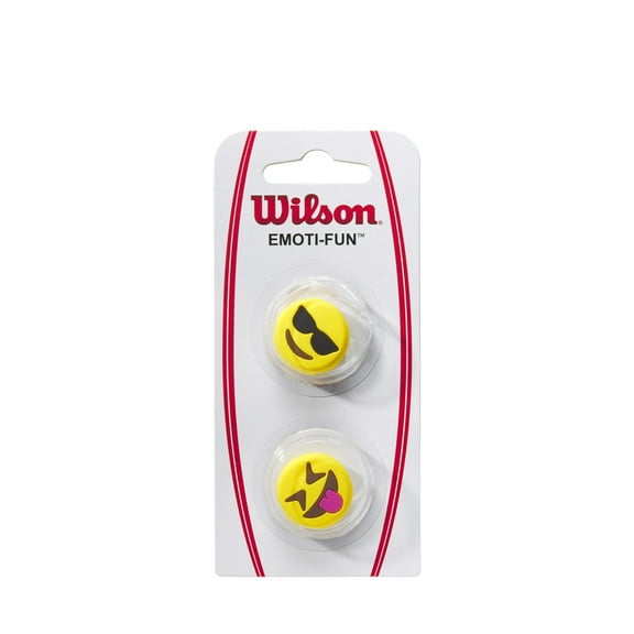 Wilson Emoti-Fun Sunglasses / Tongue Out Tennis Dampener - 2 Pack