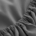 thumbnail image 4 of Bare Home Fitted Bottom Sheet Premium 1800 Ultra-Soft Wrinkle Resistant Microfiber, Hypoallergenic, Deep Pocket (Full XL, Grey), 4 of 4