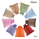 thumbnail image 5 of Matsuzay 50 unids/lote de bolsas de lino con cordón, bolsas de regalo para recuerdo de boda, bolsas para cosméticos para Baby Shower, bolsas para joyas Type9 NO9 Matsuzay CBP118247, 5 of 5