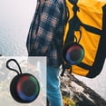 thumbnail image 1 of Portable Speaker Colorful Light Bluetooth Speaker Outdoor Desktop Sport Luminous Speaker Portable Pluggable Card Speaker High-power Long Standby Wirel, 1 of 5