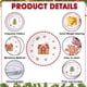thumbnail image 3 of Juego de Platos para Cena de Navidad de Melamina con Diseño de Hombre de Jengibre 25 cm, 3 of 7